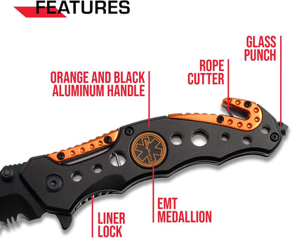Tactical Assisted Opening Folding Knife - TF-723PC