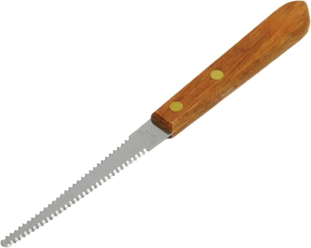 Select Stainless Steel Grapefruit Knife, 3.75 inch Blade 7.5 inches in Length, Wood Handled