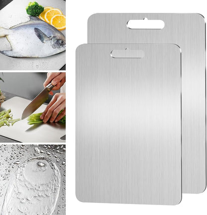 Titanium Cutting Board, 2 Pack Titanium Cutting Boards For Kitchen