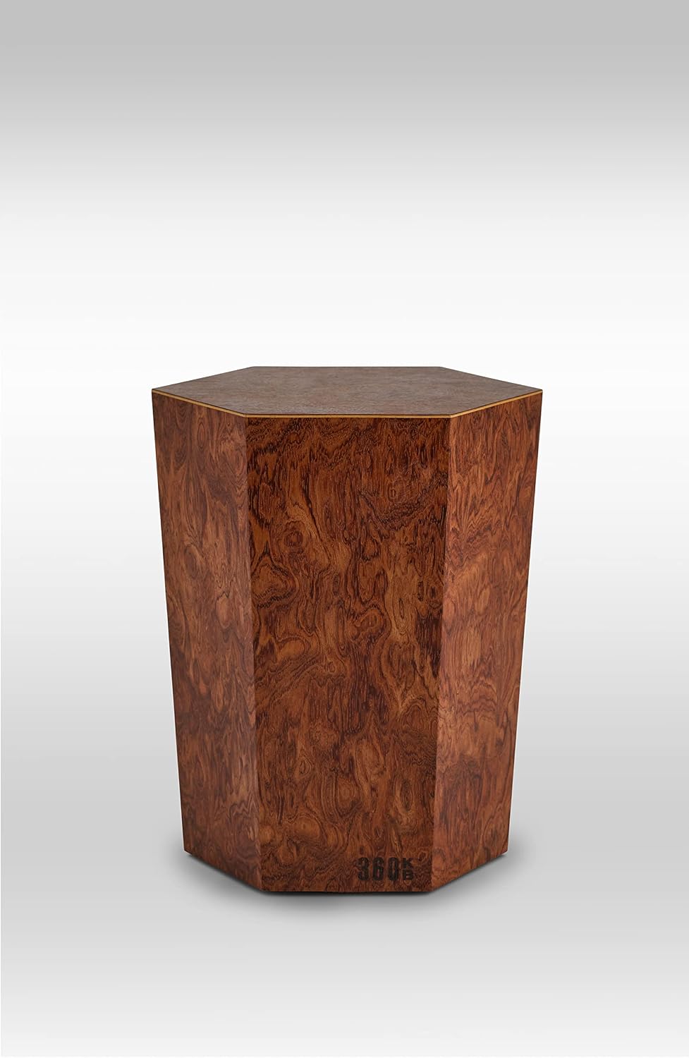 The 360KB ™ (Walnut) magnetic rotating knife block - handmade in Washington - shortest member of the 360 Knife Block ® family | 10" tall SeriousEats/Food&Wine BEST Universal Knife Block - handmade in Washington
