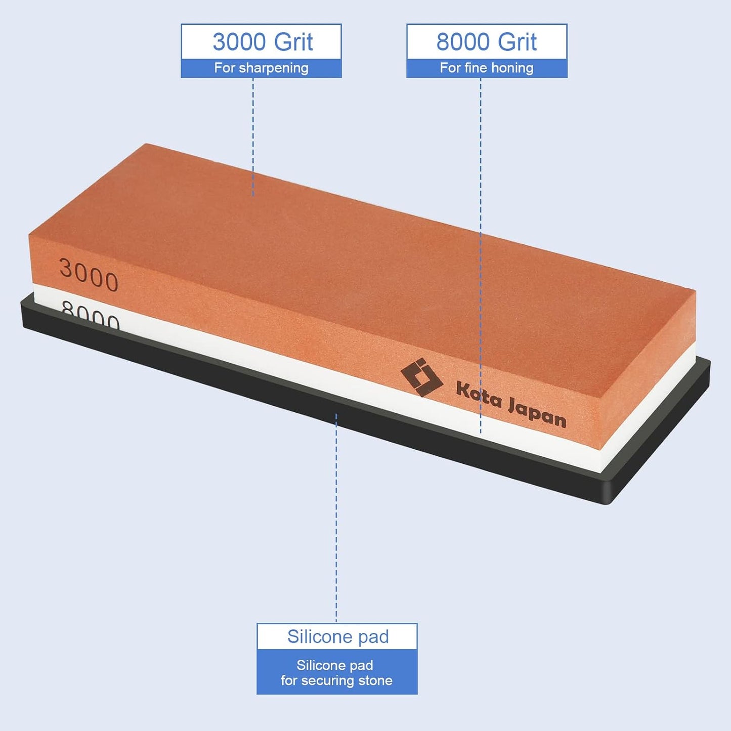 3000-8000 Grit Whetstone Knife Sharpening Stone