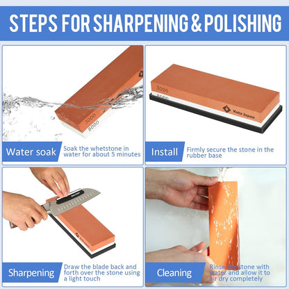 3000-8000 Grit Whetstone Knife Sharpening Stone