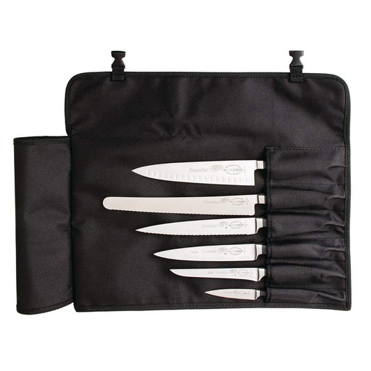– Chef Knife Roll Bag Black - Knife bag with 7 slots - Safe storage & transportation - Hard wearing - Space saving - Simple maintenance - Convenient closure - Lightweight - Made in Germany