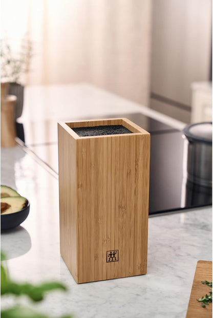 Bamboo Bristle Knife Storage Block