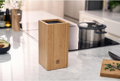 Bamboo Bristle Knife Storage Block