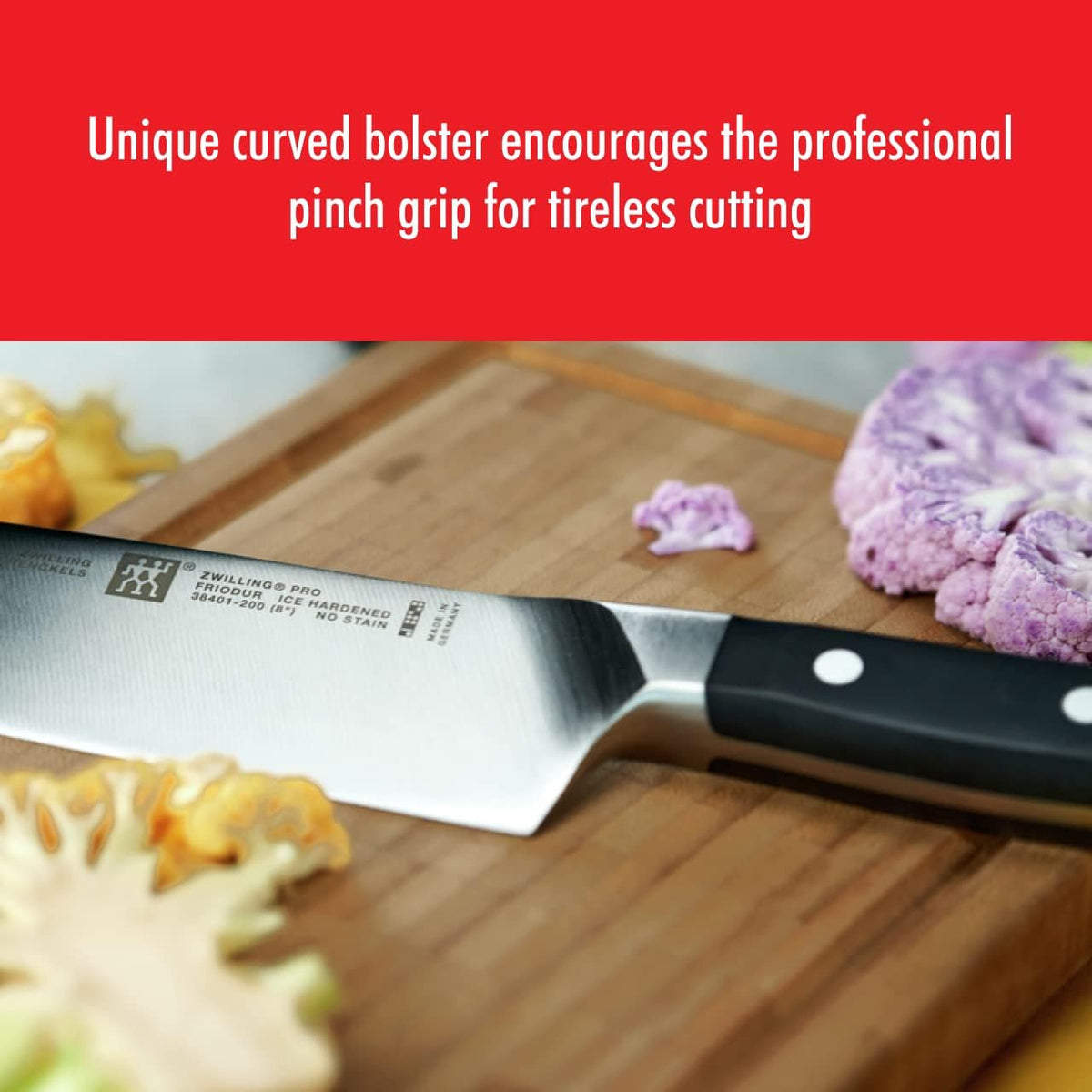 Pro 7-pc Knife Set w 17.5" Stainless Magnetic Knife Bar