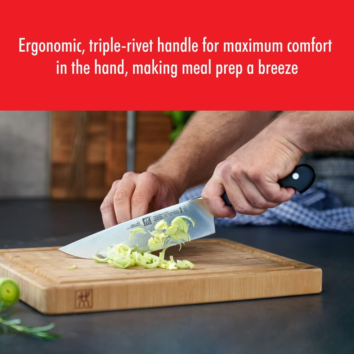 Pro 7-pc Knife Set w 17.5" Stainless Magnetic Knife Bar