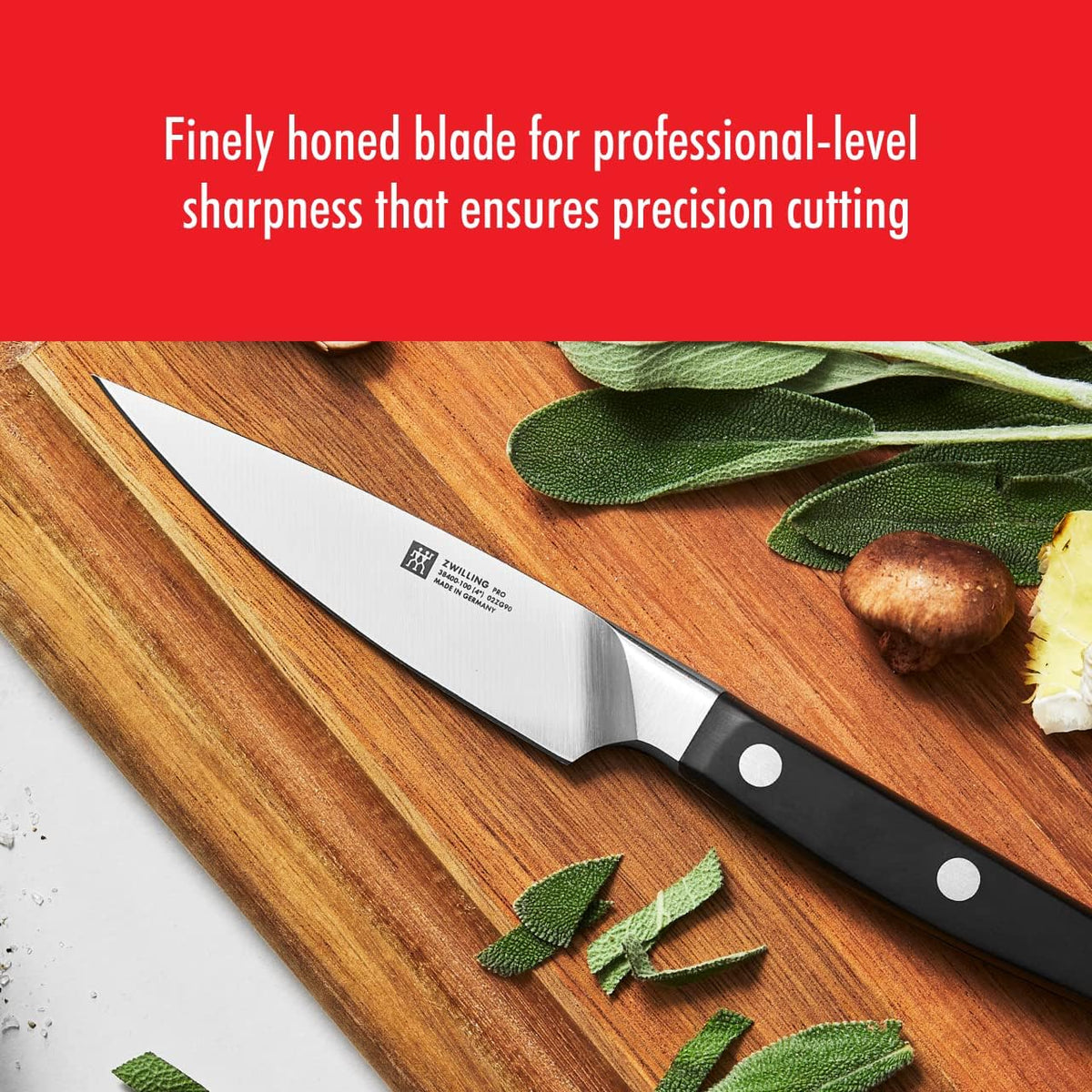 Pro 7-pc Knife Set w 17.5" Stainless Magnetic Knife Bar