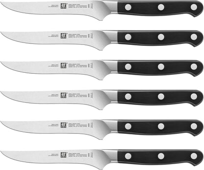 Pro 7-pc Knife Set w 17.5" Stainless Magnetic Knife Bar