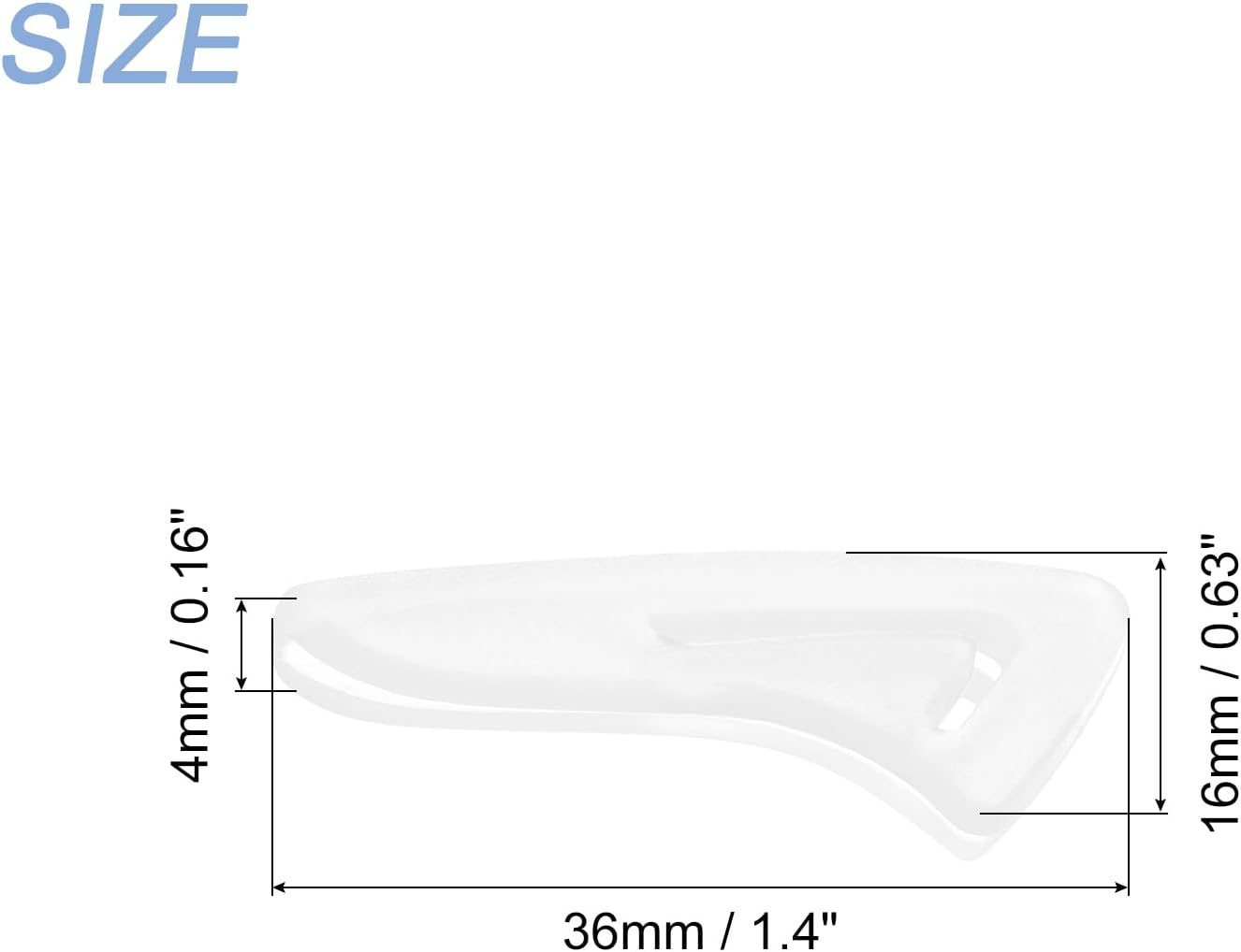 25Pcs Blade Knife Tip Protector Cover Plastic Knife Guard Sleeves Transparent Knife Blade Tip Sleeves Cover for Kitchen