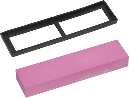 Knife Sharpening Stone 3000 Grit Sharpener Whetstone Set Ruby Fine Grinding Kitchen Tool Rectangle Sanding Stone Block for Kitchen/Hunting/Pocket Knives or Blade 200 * 50 * 25mm