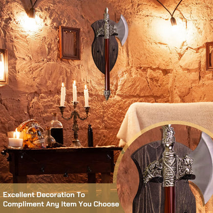 Wooden Sword Wall Mount Plaque Hanger for Katana Sword Display Stand Decorative Wall Decor for Display Plaque with Hardware(Black,Stylish)