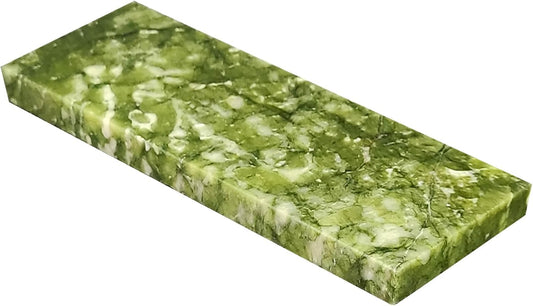 Knife Sharpening Stone,10000 Grit Sharpener Whetstone Final Fine Polishing Natural Green Honing Oilstone for Knives Tools,Cutting Tools 150 * 50 * 10mm