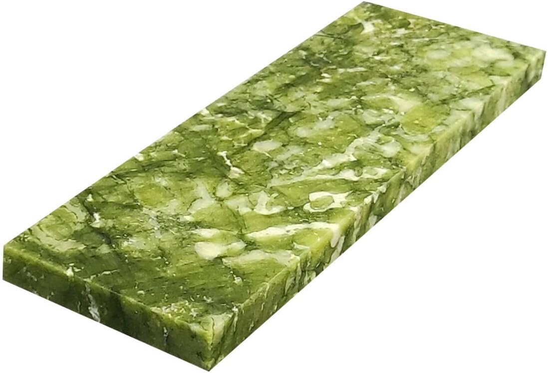Knife Sharpening Stone,10000 Grit Sharpener Whetstone Final Fine Polishing Natural Green Honing Oilstone for Knives Tools,Cutting Tools 150 * 50 * 10mm