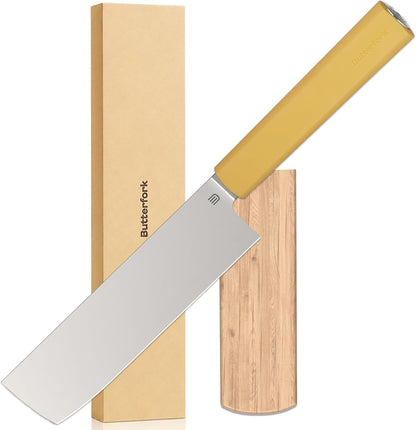 3.5 Inch Paring Knife, AR-RPM9 Steel Fruit Vegetable Knife with Ergonomic ABS Handle Oak Sheath, Ultra Sharp Kitchen Knife for Peeling Coring Cutting, Gift for Home Chefs
