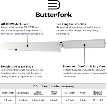 3.5 Inch Paring Knife, AR-RPM9 Steel Fruit Vegetable Knife with Ergonomic ABS Handle Oak Sheath, Ultra Sharp Kitchen Knife for Peeling Coring Cutting, Gift for Home Chefs