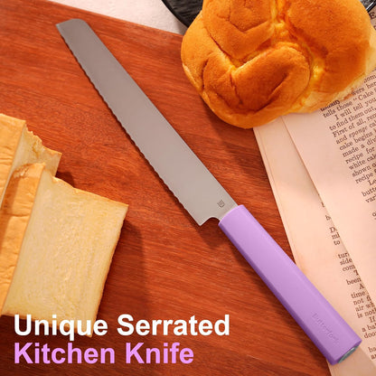 3.5 Inch Paring Knife, AR-RPM9 Steel Fruit Vegetable Knife with Ergonomic ABS Handle Oak Sheath, Ultra Sharp Kitchen Knife for Peeling Coring Cutting, Gift for Home Chefs
