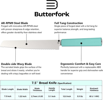 3.5 Inch Paring Knife, AR-RPM9 Steel Fruit Vegetable Knife with Ergonomic ABS Handle Oak Sheath, Ultra Sharp Kitchen Knife for Peeling Coring Cutting, Gift for Home Chefs