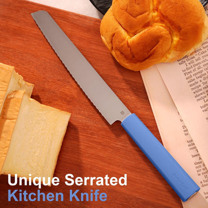 3.5 Inch Paring Knife, AR-RPM9 Steel Fruit Vegetable Knife with Ergonomic ABS Handle Oak Sheath, Ultra Sharp Kitchen Knife for Peeling Coring Cutting, Gift for Home Chefs