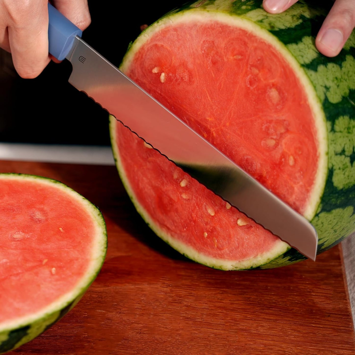 3.5 Inch Paring Knife, AR-RPM9 Steel Fruit Vegetable Knife with Ergonomic ABS Handle Oak Sheath, Ultra Sharp Kitchen Knife for Peeling Coring Cutting, Gift for Home Chefs