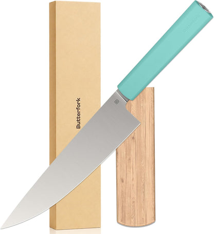 3.5 Inch Paring Knife, AR-RPM9 Steel Fruit Vegetable Knife with Ergonomic ABS Handle Oak Sheath, Ultra Sharp Kitchen Knife for Peeling Coring Cutting, Gift for Home Chefs