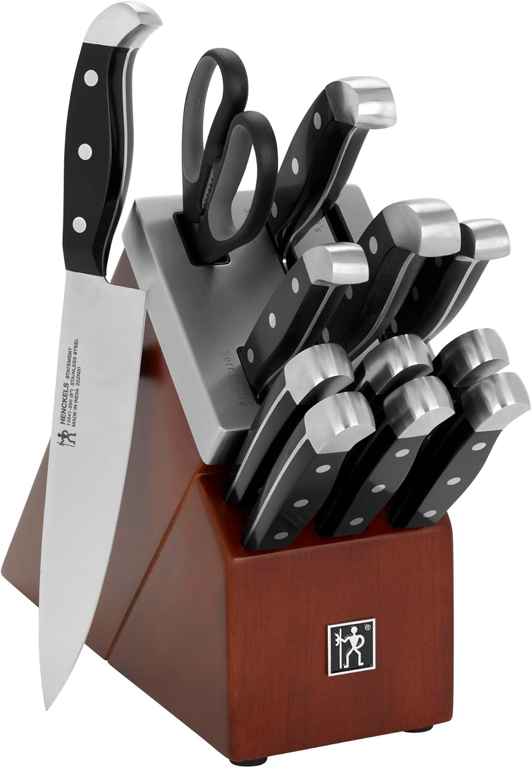 Statement 13-pc Self-Sharpening Knife Block Set