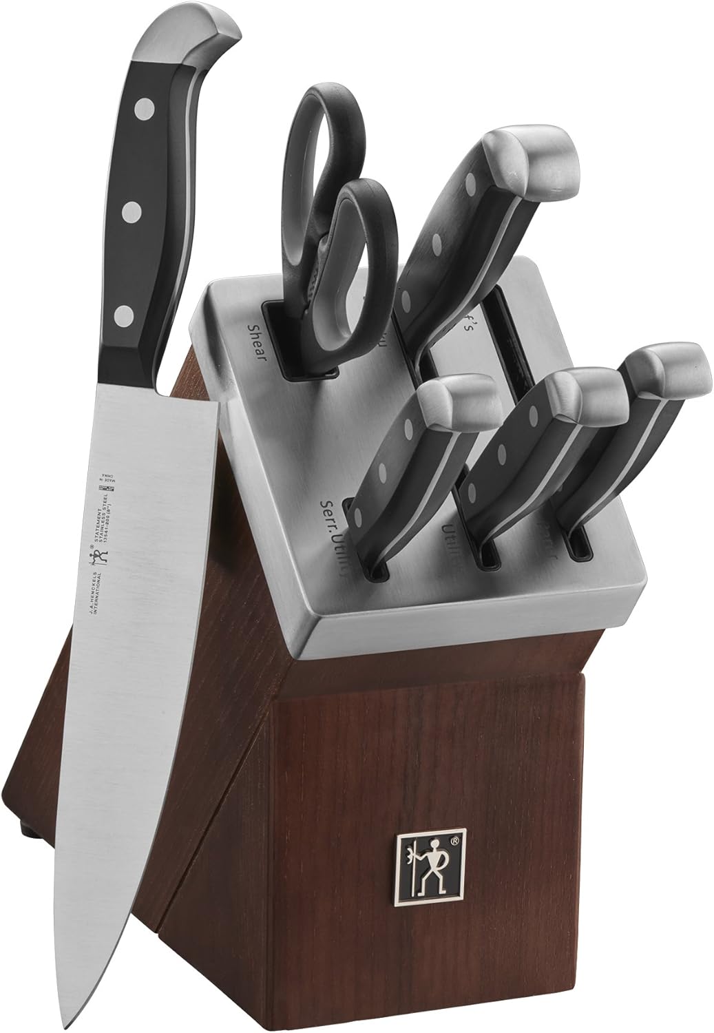 Statement 13-pc Self-Sharpening Knife Block Set
