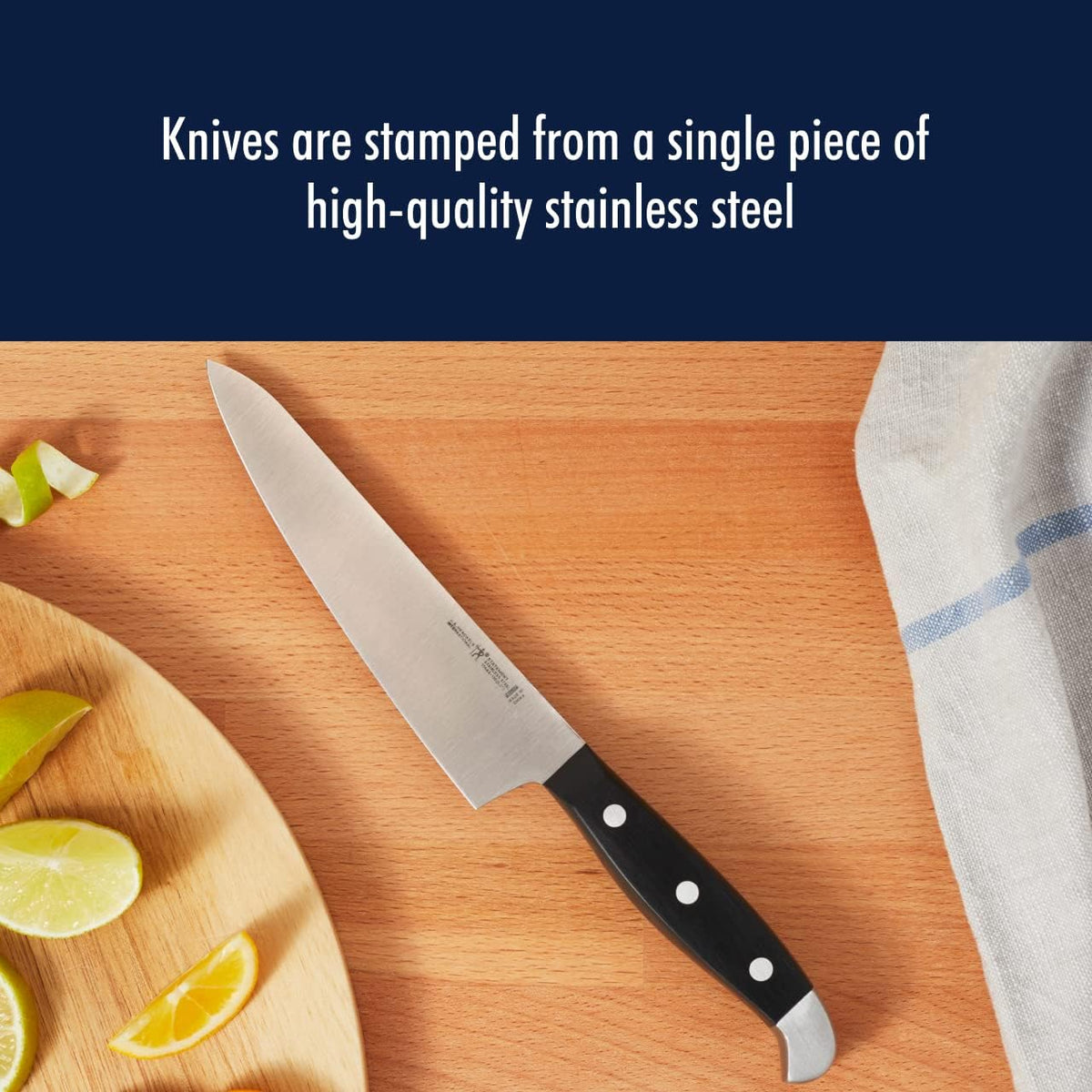 Statement 13-pc Self-Sharpening Knife Block Set