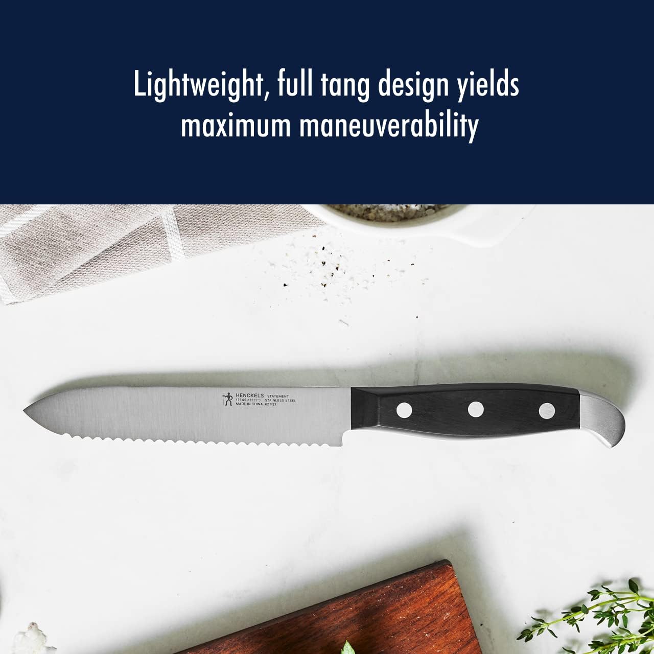 Statement 13-pc Self-Sharpening Knife Block Set