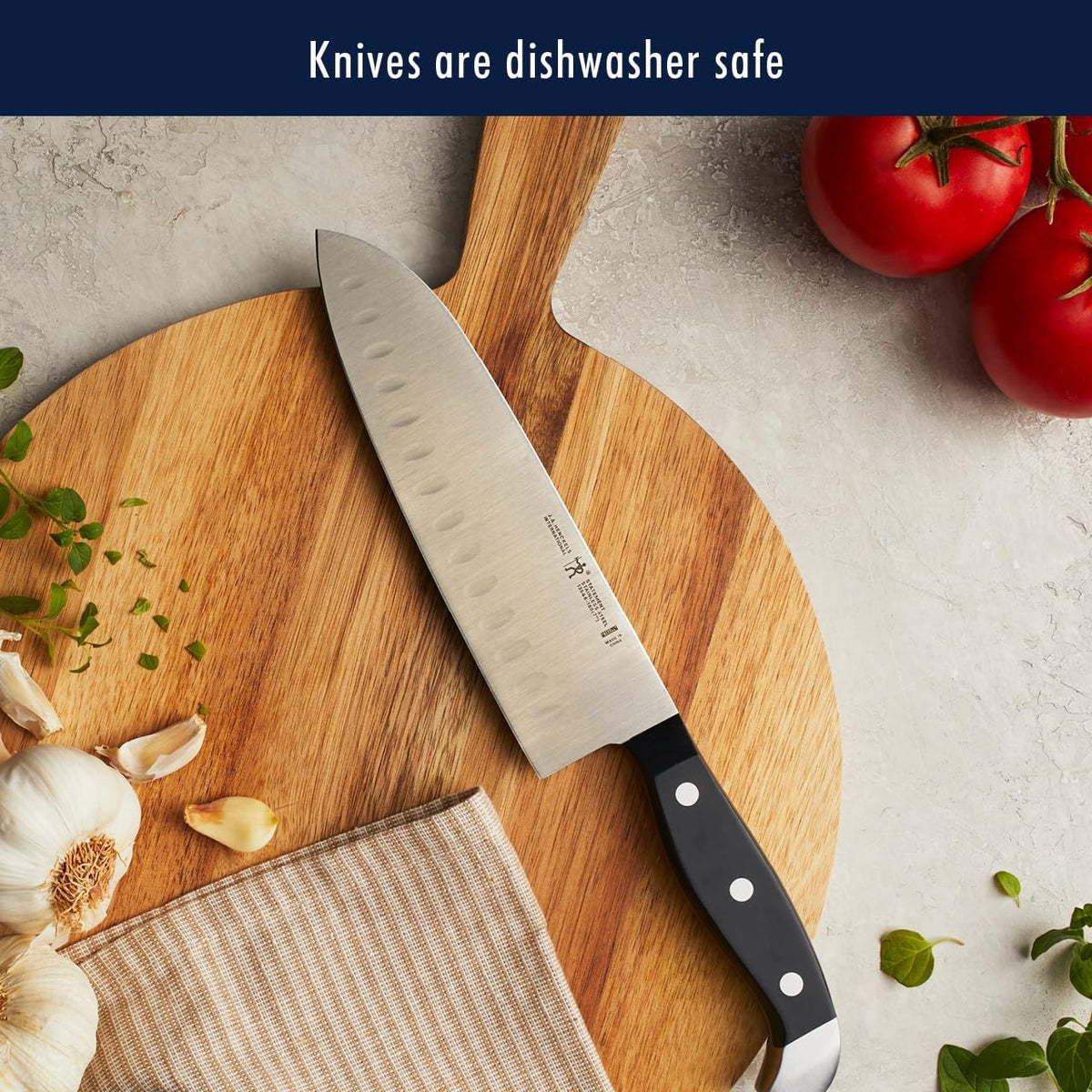Statement 13-pc Self-Sharpening Knife Block Set