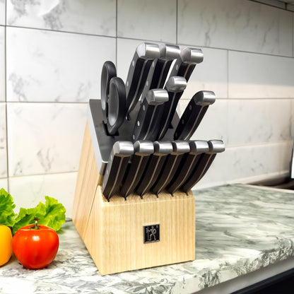 Statement 13-pc Self-Sharpening Knife Block Set
