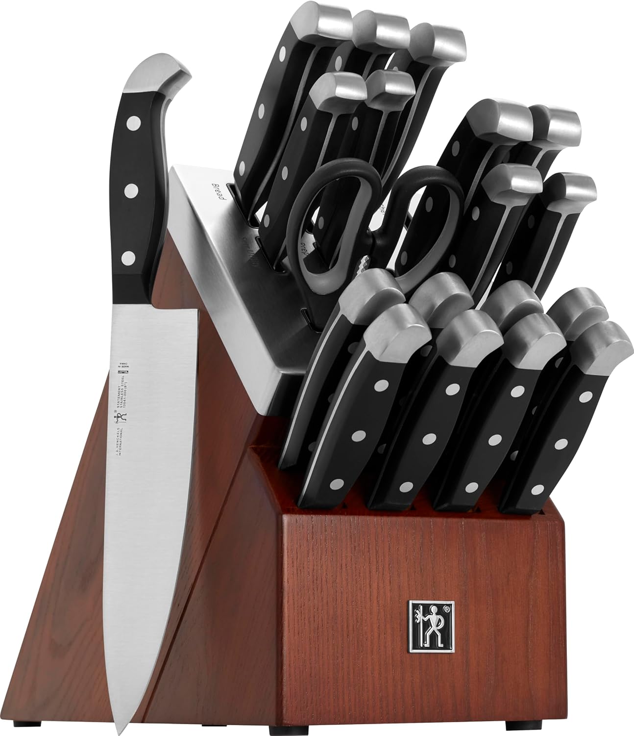Statement 13-pc Self-Sharpening Knife Block Set