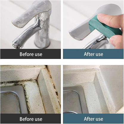 Stainless Steel Scratch Remover Scale Eraser, Stain Remover, Rubber | Stainless Steel Shiner for Faucet, Water Stain, Wall, Counter, Pots, Kettle, Sink, Appliance, Cookware, Metal, Brass, Copper