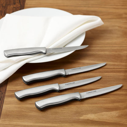 Stainless Steel Steak Knife Set, 8-Piece, Stainless Steel