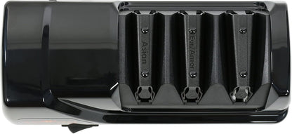 Professional Electric Knife Sharpeners AngleSelect for 15- and 20-Degree Straight-Edge and Serrated Knives with Diamond Abrasives & Precision Angle Control, 2-Stage, Black