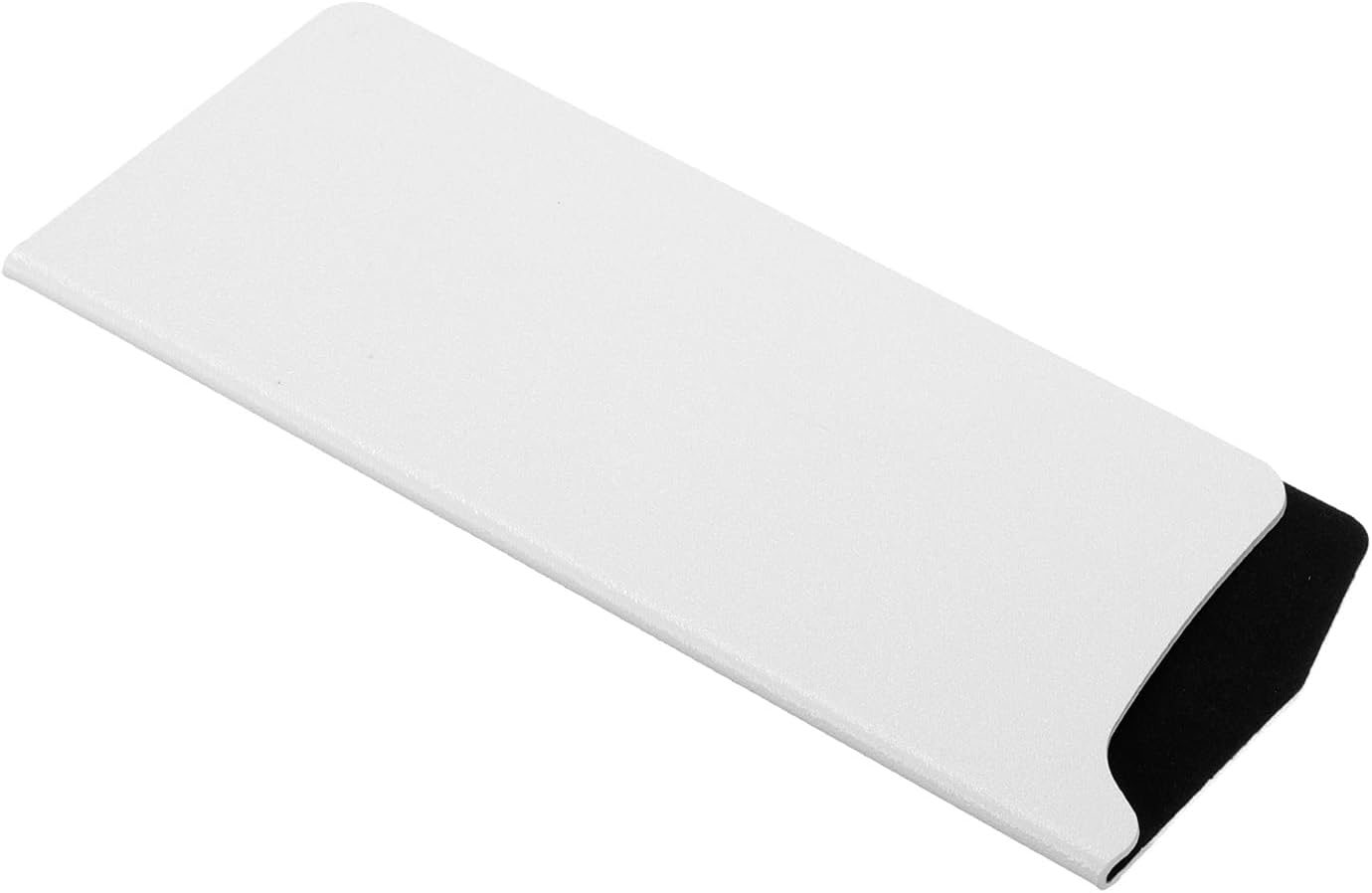 2 Pcs ABS Knife Cover Sleeves, 5x1 Inch Knife Blade Edge Guard Sheath Universal Blade Protector Flocking for Home Kitchen, White