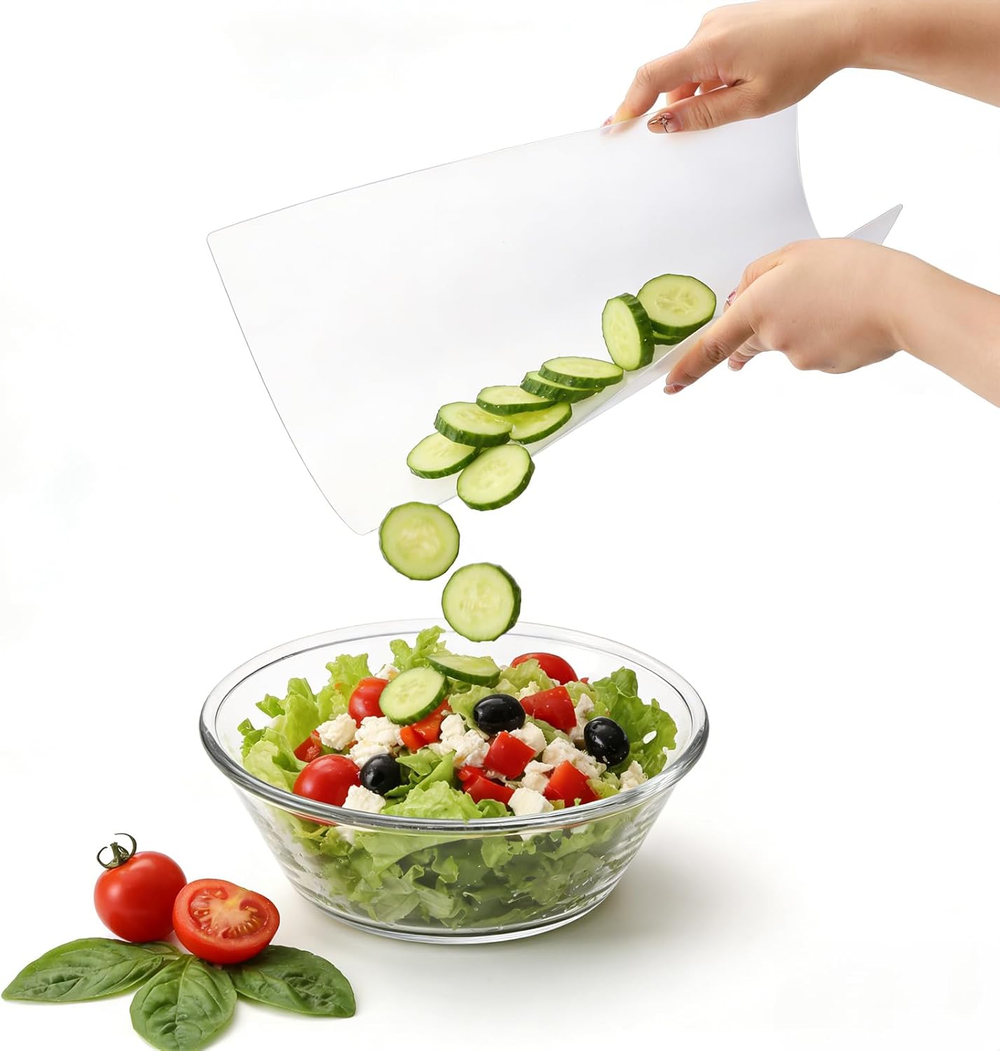 30 Pc Plastic Cutting Board Mats, Flexible Clear Cutting Mats 15 x 12 In, Kitchen Cutting Board Sheets Frosted Placemats BPA-Free, Non-Porous