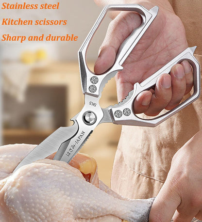 Kitchen Scissor Heavy Duty Stainless Steel Kitchen Shears for Food Sliver