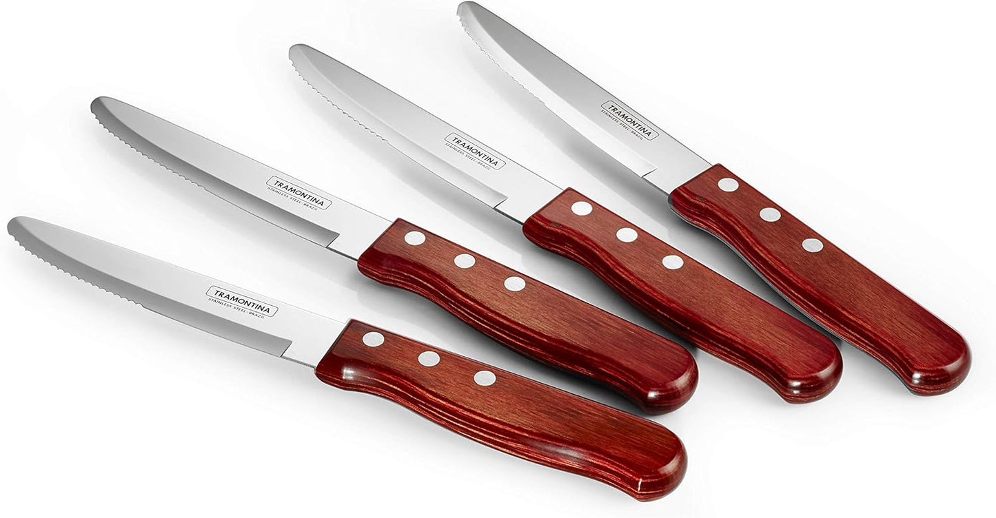 Porterhouse Stainless Steel Steak Knife Set