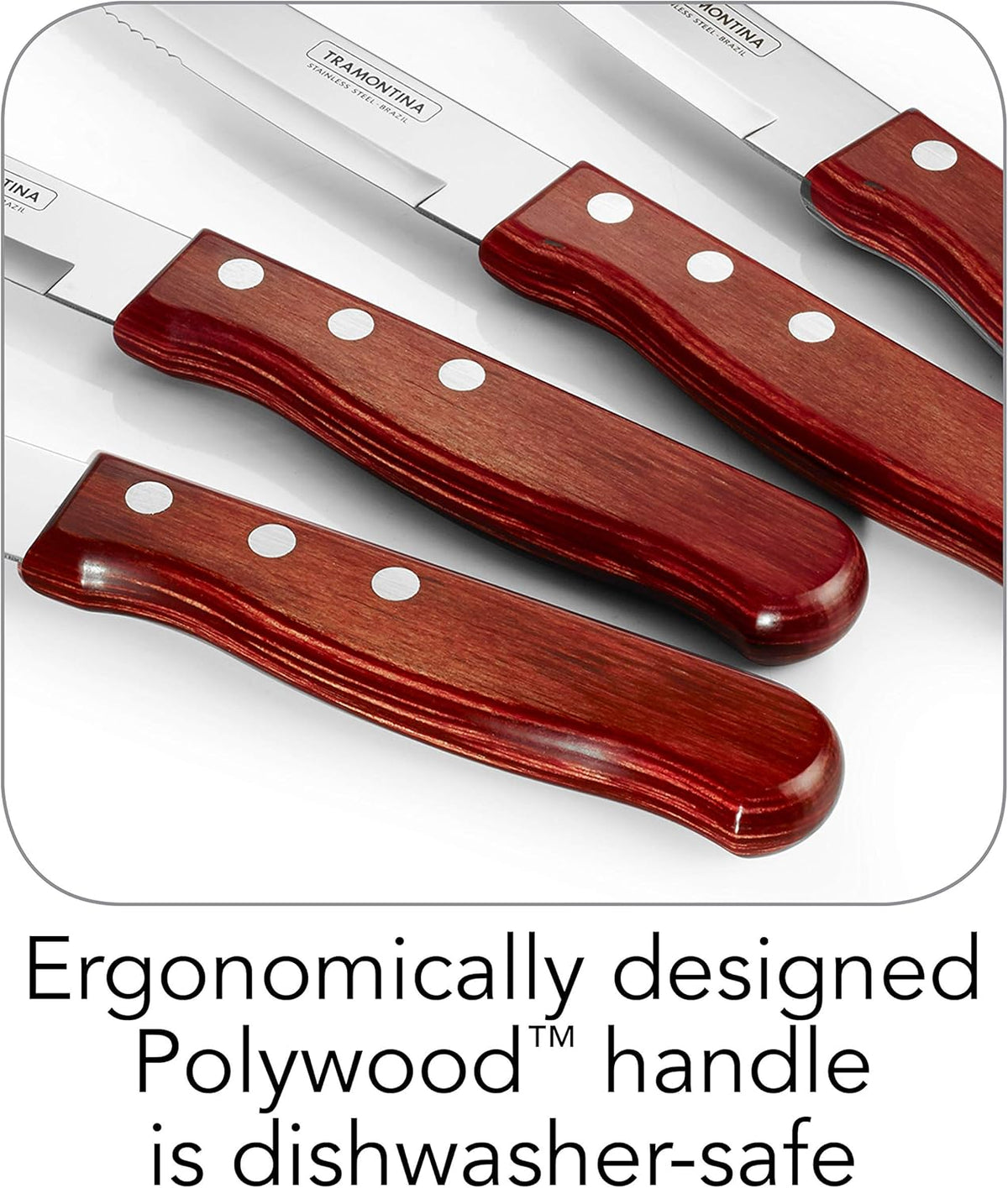 Porterhouse Stainless Steel Steak Knife Set