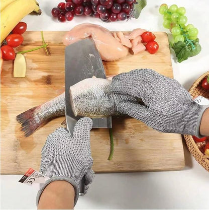 Cut Resistant Gloves Anti-Stab Safety Lvl 5 Made of PE Material Durable Kitchen Carpentry Fishing Glass Handling Cut Proof