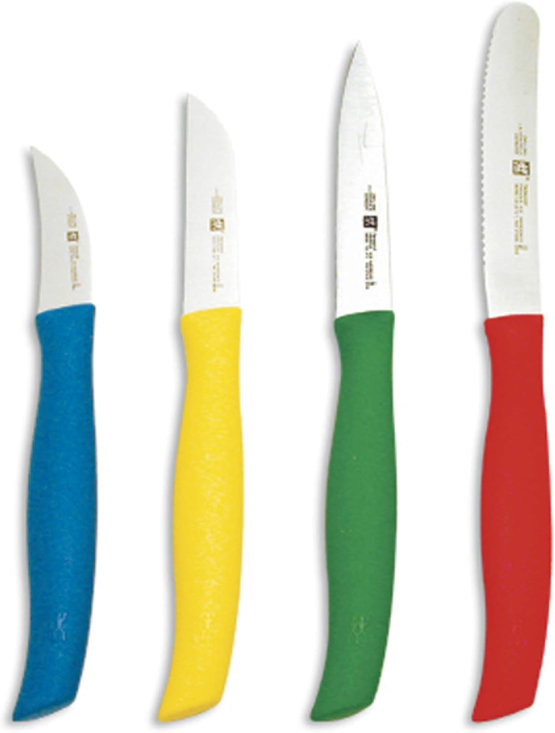 J.A. Henckels Twin Grip Colored Paring Knives, Set of 4 38194