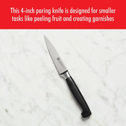 J.A. Henckels Twin Grip Colored Paring Knives, Set of 4 38194
