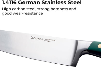 Paring Knife 3.5 inch Small Kitchen Knife with Premium Gift Box, German Carbon Stainless Steel Fruit Knife, Ultra Sharp Knife for Cutting and Peeling, Gifts for Women and Men