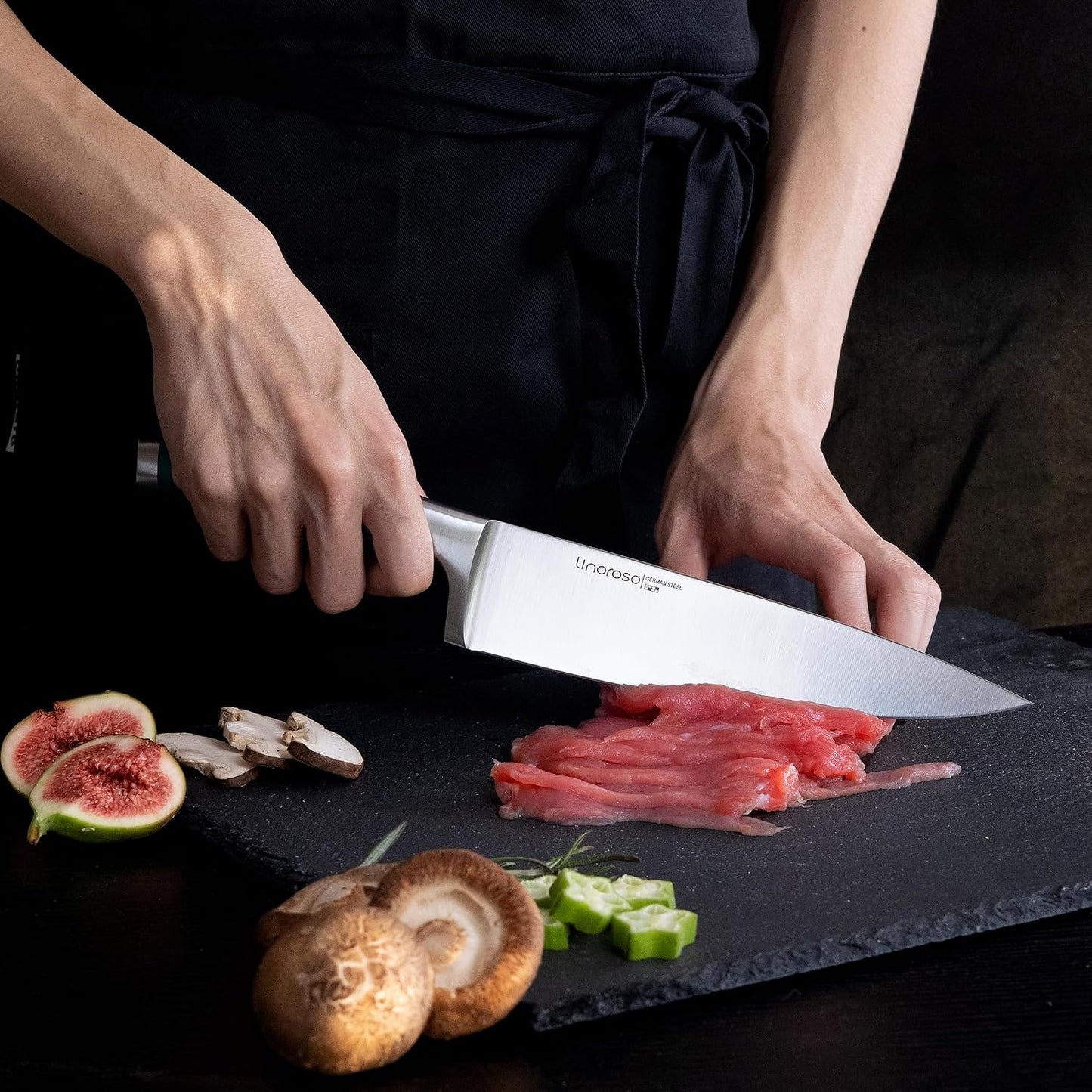 Paring Knife 3.5 inch Small Kitchen Knife with Premium Gift Box, German Carbon Stainless Steel Fruit Knife, Ultra Sharp Knife for Cutting and Peeling, Gifts for Women and Men