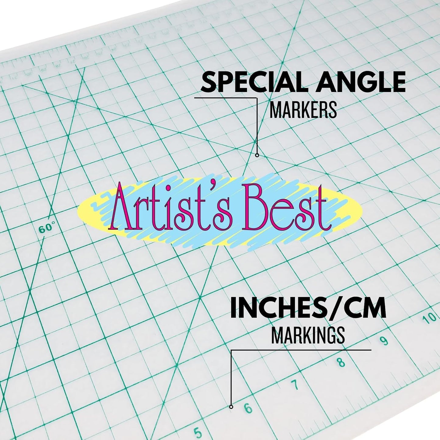 12 x 18" Clear Self Healing Cutting Mat