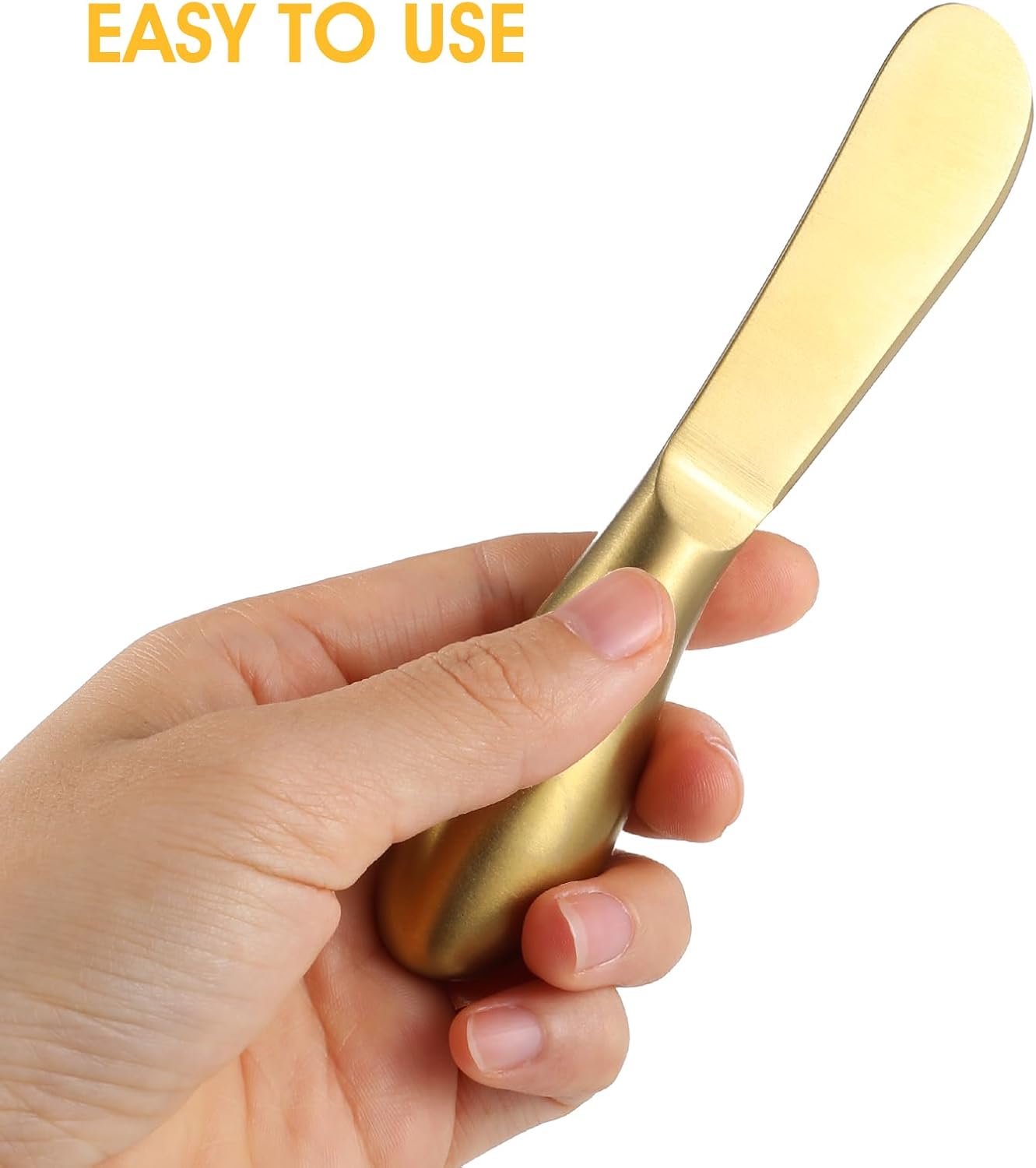 2 Pcs Butter Knife Little Cheese Spreader Knives Stainless Steel Spreader Knife Set Cocktail Knives for Condiments Cheese Charcuterie Board Jam Pastry making and Other Kitchen Daily