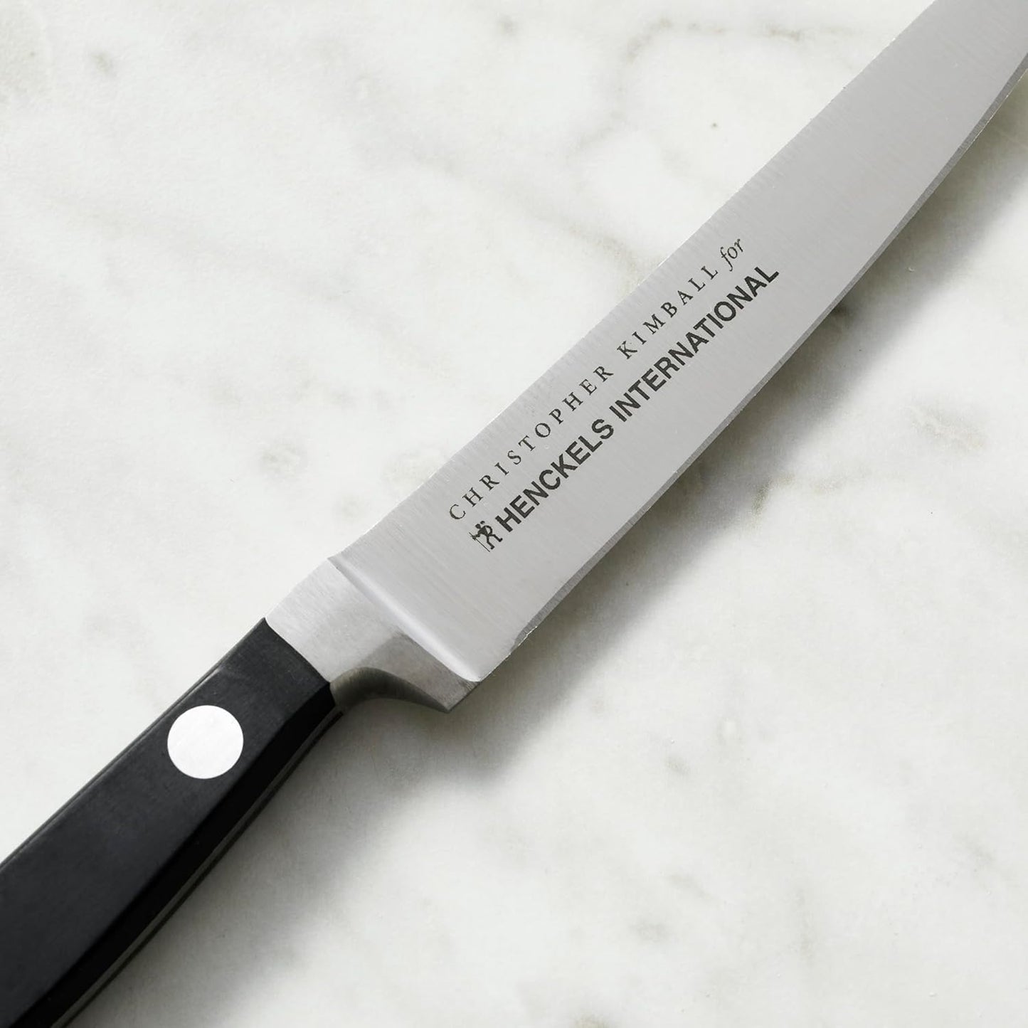 Classic Razor-Sharp Christopher Kimball Edition 4-inch Paring Knife, Stainless Steel, German Engineered Informed by 100+ Years of Mastery