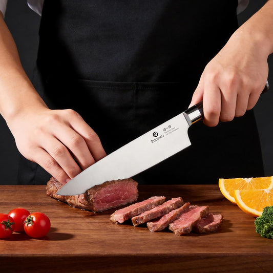 Knife Set 3 Piece, Professional Razor Sharp Kitchen Chef Knives | Japanese High Carbon Steel Chef Knife 8 inch, Non-slip Cooking Knives with Ergonomic Pakkawood Handle