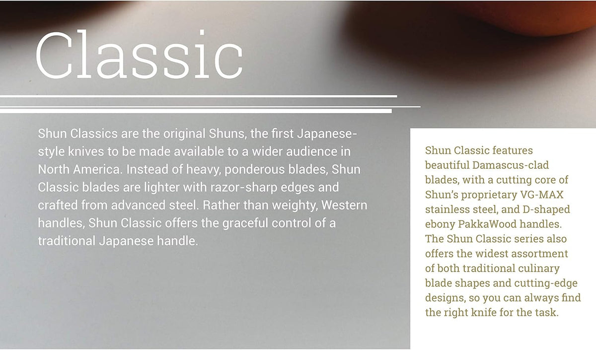 Classic 6" Utility Knife & Kai Multi-Purpose Kitchen Shears Set | Handcrafted Japanese Set, VG-MAX Core with Damascus Stainless Steel Cladding, Pakkawood Handle